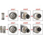 Silencieux d'�chappement universel db killer 50 mm pour moto, pour tous les pilotes de motocross tout ...