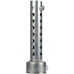 Silencieux d'�chappement universel pour moto avec r�ducteur de bruit argent� (42mm)