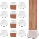 Silicone chaise casquettes pieds 16 pi�ces, 30 - 45mm silicone wood floor protect set, patins pour meubles ...