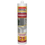 Silicone universel - mastic silicone ac�tique universel - soudal - cartouche de 290 ml transparent