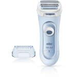 Silk - epil lady shaver 5 - 160 rasoir electrique - femme - 3 en 1 - sans fil - technologie wet + dry ...