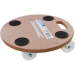 Silverline - chariot plateforme circulaire 250 kg