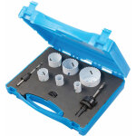 Scie cloche bi - metal coffret plombier de 9 pieces