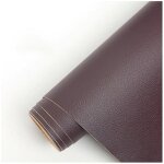 Simili cuir autocollant patch de r�paration auto - adh�sif pour cuir, kit de patchs de r�paration en ...