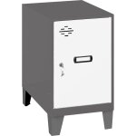 Simonrack - casier vestiaire metallique petit, 575x300x500 mm, armoire metallique petit, comprend la ...