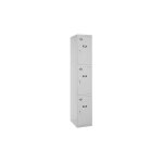 Simon rack - armoire de vestiaire 3 casiers (1 colonne de 3 portes) 1800x300x500 mm (mod�le de base)