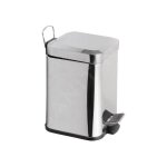 Simple line - poubelle carr� 3 l, inox poli gaq003 - aqualine