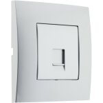 Prise t�l�phone rj45 - silver - simplea zenitech