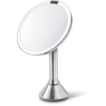 Simplehuman - miroirs cosmtiques - miroir cosmtique avec clairage led dual light, acier inoxydable ...