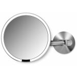 Simplehuman - miroirs cosm�tiques - miroir de maquillage avec �clairage led, inox poli st3016