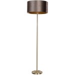Simplo shade - lampadaire avec abat - jour - 1 lumière - h 170 cm - laiton - classique / antique, moderne ... Simplo shade - lampadaire avec abat - jour - 1 lumière - h 170 cm - laiton - classique / antique, moderne ...