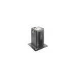Simpson strong tie - kit support pied de poteau à fixer carré noir 90x90 mm Simpson strong tie - kit support pied de poteau à fixer carré noir 90x90 mm