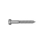 Simpson strong tie - vis tirefond lag - t�te hexagonale - filetage partiel - acier �lectrozingu� 12x50mm ...