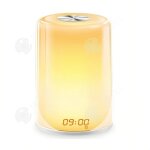 Simulateur d'aube 100 x 153 mm 7 modes d'�clairage r�veil lumi�re color�e chambre protection des yeux ...