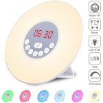 Simulateur d'aube r�veil lumineux simulation aube cr�puscule 6 sons naturels