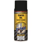 A�rosol noir satin� ral9005 400ml peinture de maintenance sinto 920370