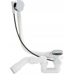 Siphon de baignoire simplex 40 / 50 plastique / chrome Siphon de baignoire simplex 40 / 50 plastique / chrome