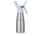 Siphon chantilly professionnel aluminium 500ml, sans fuite, 3 douilles en acier inoxydable, siphons  ...