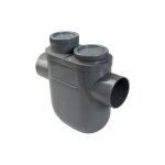 Nicoll ? siphon disconnecteur monobloc �100 mm ? pvc r�sistant aux produits chimiques ? installation ...