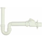 Siphon pour vier 1 1 / 2'' x 50 mm pp avec clapet anti - retour selon din 13562
