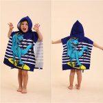 (sir�ne)serviette de bain enfant, serviette de plage enfant motifs mignons cape poncho de bain enfant ...
