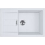 Franke - sirius - 2. 0 s2d 611 - 78 tectonite® evier à encastrer avec bac xl blanc Franke - sirius - 2. 0 s2d 611 - 78 tectonite® evier à encastrer avec bac xl blanc