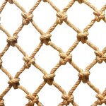 (size:1 x 1m(3 x 3ft))filet en corde de chanvre filet protection chanvre filet anti chute for escalier ...
