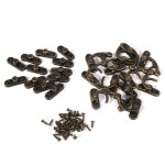 Sjlerst 12x antiquaire d�coratif bijoux cadeau vin bo�te en bois hasp latch crochet avec vis crochet ...