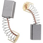Sjlerst 20x balai en charbon, charbon moteur, 6mm x 10mm x 15mm pour outils �lectriques comme ponceuse ...