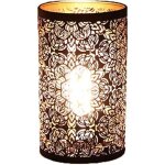 Abat - jour en mtal, abat - jour sculpture creuse en mtal motif circulaire cylindrique e27 e26 abat ...