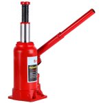 Sjlerst - cric bouteille hydraulique 8t (hauteur de levage 200 - 340 mm), rouge, small