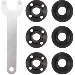 Sjlerst jeu de cl�s � cliquet?cl� d'angle � bride de meuleuse, 7 pi�ces, �crou de blocage 4. 5 5 5 / ...