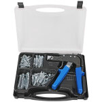 Sjlerst kit de 72 outils de pose de chevilles pour murs creux, robuste et r�sistant, avec 4 tailles de ...