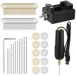 Sjlerst mini perceuse �lectrique, perceuse �lectrique usb pour perles de cristal et colle de jade