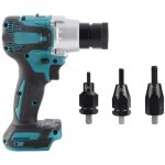 Sjlerst riveteuse �lectrique avec poign�e antid�rapante, riveteuse �lectrique sans balais avec �clairage ...