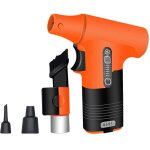 Sjlerst - souffleur d'air comprimé, 130 000 tr / min avec batterie 3000mah, soufflette et aspirateur ... Sjlerst - souffleur d'air comprimé, 130 000 tr / min avec batterie 3000mah, soufflette et aspirateur ...