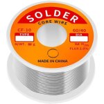 Fil de soudure à noyau de colophane étain - plomb contenant 2 % de flux sn60 - pd40 (0, 8 mm, 50 g) 1pcs ... Fil de soudure à noyau de colophane étain - plomb contenant 2 % de flux sn60 - pd40 (0, 8 mm, 50 g) 1pcs ...