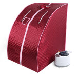 1000w sauna  vapeur portable home spa tente 99x76x88cm rouge