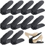 Supports � chaussures r�glables, lot de 30 rangements chaussures en plastique gain de place, organiseurs ...