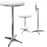 Skecten - table mange debout en aluminium ø 60 cm - hauteur réglable 70 ou 110 cm - round Skecten - table mange debout en aluminium ø 60 cm - hauteur réglable 70 ou 110 cm - round