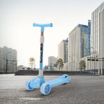 Skecten - trottinette pliable pour enfant de 2  8 ans, trottinette enfant 3 roues dbutante avec roues ...