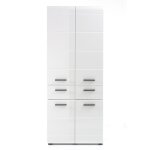 Ebuy24 - skingloss salle de bain standtype espace de rangement 4 portes, 2 tiroirs, blanc, blanc brillant. ... Ebuy24 - skingloss salle de bain standtype espace de rangement 4 portes, 2 tiroirs, blanc, blanc brillant. ...