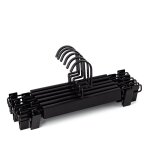 Lot de 6 cintres avec pinces rita sklum noir