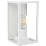 Sklum - applique d'ext�rieur en aluminium et verre delha blanc