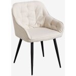 Sklum - chaise de salle  manger en tissu zilen