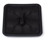 Sklum - coussin de tabouret lix noir Sklum - coussin de tabouret lix noir