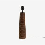 Sklum - pied de lampe de table ?40 cm en bois de manguier malva ?40 cm Sklum - pied de lampe de table ?40 cm en bois de manguier malva ?40 cm