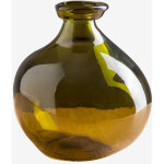 Sklum - vase en verre recycl 18 cm jound