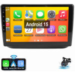 Pour skoda fabia ii 2008 - 2013 carplay android 15 autoradio bt gps wifi rds 1 + 32g cam