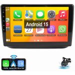 Pour skoda fabia ii 2008 - 2013 carplay android 15 autoradio bt gps wifi rds 2 + 64g cam